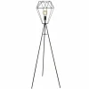 Luminaires Globo Lighting Lampadaires Et Lampes Sur Pied|Lampadaire Globo PRISKA Noir, 1 lumière