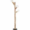 Luminaires Globo Lighting Lampadaires Et Lampes Sur Pied|Lampadaire Globo RAY Noir, 3 lumières