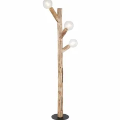 Luminaires Globo Lighting Lampadaires Et Lampes Sur Pied|Lampadaire Globo RAY Noir, 3 lumières