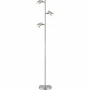 Luminaires Globo Lighting Lampadaires Et Lampes Sur Pied|Lampadaire Globo ROBBY Nickel mat, 3 lumières