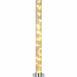 Luminaires Globo Lighting Éclairage Led|Lampadaire Globo ROCKY LED Chrome, 1 lumière