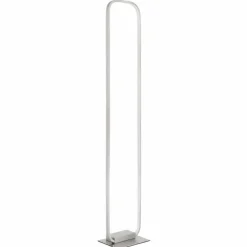 Luminaires Globo Lighting Éclairage Led|Lampadaire Globo SILLA LED Nickel mat, 1 lumière