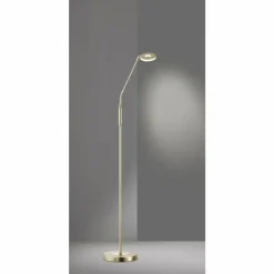 Luminaires Fischer & Honsel Lampadaires Et Lampes Sur Pied|Lampadaire Honsel Dent LED Laiton, 1 lumière, Changeur de couleurs