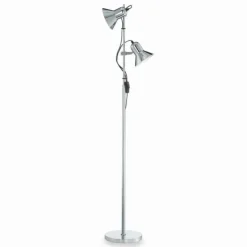 Luminaires Ideallux Lampadaires Et Lampes Sur Pied|Lampadaire Ideal Lux POLLY Chrome, 2 lumières