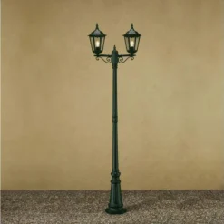 Lampadaire Konstsmide Firenze Vert, 2 lumières