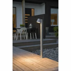Lampadaire Konstsmide Trieste Acier inoxydable, 1 lumière
