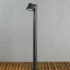 Lampadaire Konstsmide Trieste Noir, 1 lumière