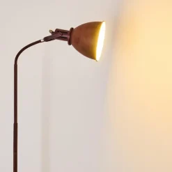 hofstein Lampadaires Et Lampes Sur Pied|Lampadaire Koppom Rouille, 1 lumière