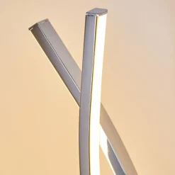 hofstein Éclairage Led|Lampadaire Kudus LED Chrome, 4 lumières