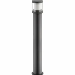 Lampadaire LCD Illertissen LED Noir, 1 lumière
