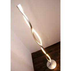 Luminaires Mantra Éclairage Led|Lampadaire LED Mantra SAHARA Chrome, 1 lumière