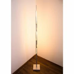 Luminaires Escale Lampadaires Et Lampes Sur Pied|Lampadaire LED SILK Aluminium, 1 lumière