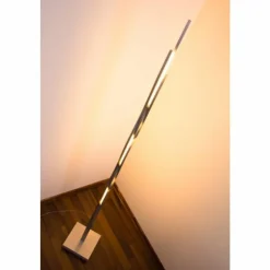 Luminaires Escale Lampadaires Et Lampes Sur Pied|Lampadaire LED SILK Aluminium, 1 lumière