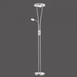 Luminaires Leuchten Direkt Lampadaires Et Lampes Sur Pied|Lampadaire Leuchten-Direkt HELIA LED Acier inoxydable, 4 lumières