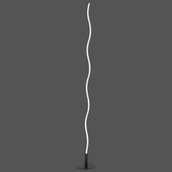 Luminaires Leuchten Direkt Éclairage Led|Lampadaire Leuchten-Direkt WAVE LED Noir, 1 lumière