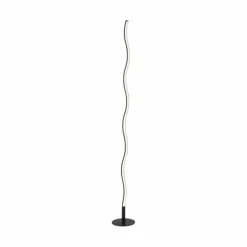 Luminaires Leuchten Direkt Éclairage Led|Lampadaire Leuchten-Direkt WAVE LED Noir, 1 lumière