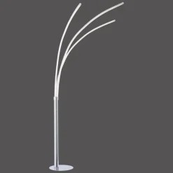 Luminaires Leuchten Direkt Éclairage Led|Lampadaire Leuchten-Direkt MAJA LED Chrome, 3 lumières