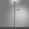 Luminaires Leuchten Direkt Éclairage Led|Lampadaire Leuchten-Direkt HANS LED Noir, 2 lumières