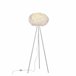 Lampadaire Leuchten-Direkt LOLASMART-NAOMI LED Blanc, 1 lumière, Télécommandes