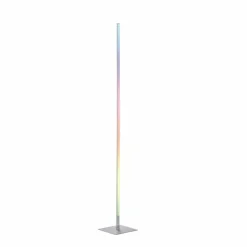 Luminaires Leuchten Direkt Éclairage Led|Lampadaire Leuchten-Direkt HENRY LED Acier brossé, 1 lumière, Télécommandes