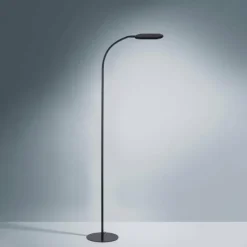 Luminaires Leuchten Direkt Éclairage Led|Lampadaire Leuchten-Direkt KELLY LED Noir, 1 lumière