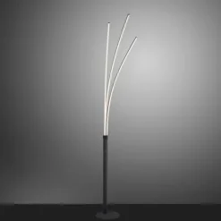 Luminaires Leuchten Direkt Éclairage Led|Lampadaire Leuchten-Direkt MAJA LED Noir, 1 lumière