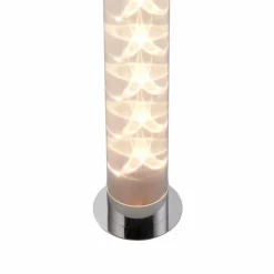 Luminaires Leuchten Direkt Éclairage Led|Lampadaire Leuchten-Direkt BINGO LED Chrome, 1 lumière, Télécommandes, Changeur de couleurs