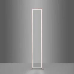 Luminaires Leuchten Direkt Éclairage Led|Lampadaire Leuchten-Direkt FELIX60 LED Acier brossé, 2 lumières, Télécommandes, Changeur de couleurs