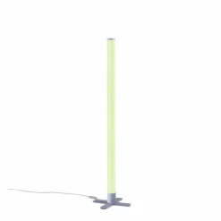 Luminaires Leuchten Direkt Éclairage Led|Lampadaire Leuchten-Direkt RINGO LED Argenté, 1 lumière, Télécommandes, Changeur de couleurs