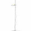Luce Design Éclairage Led|Lampadaire Luce-Design Book LED Argenté, 1 lumière