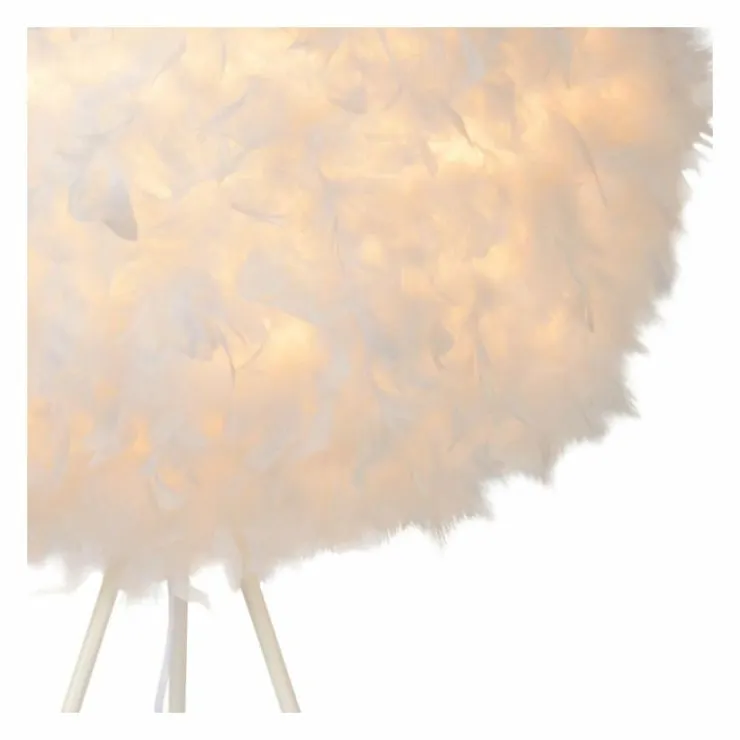 Luminaires Lucide Lampadaires Et Lampes Sur Pied|Lampadaire Lucide GOOSY SOFT Blanc, 1 lumière