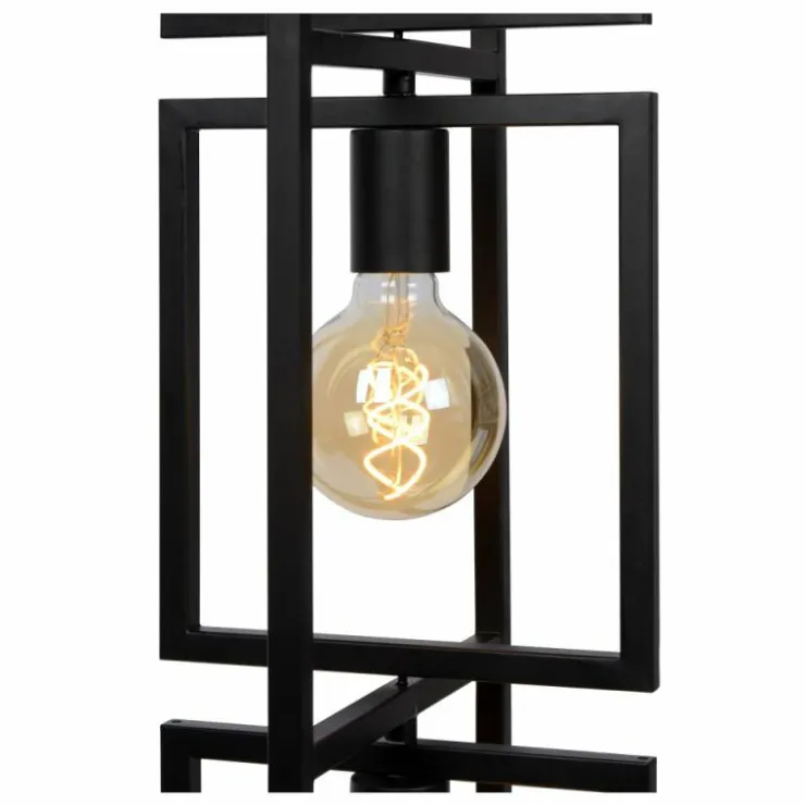 Luminaires Lucide Lampadaires Et Lampes Sur Pied|Lampadaire Lucide LUUK Noir, 3 lumières