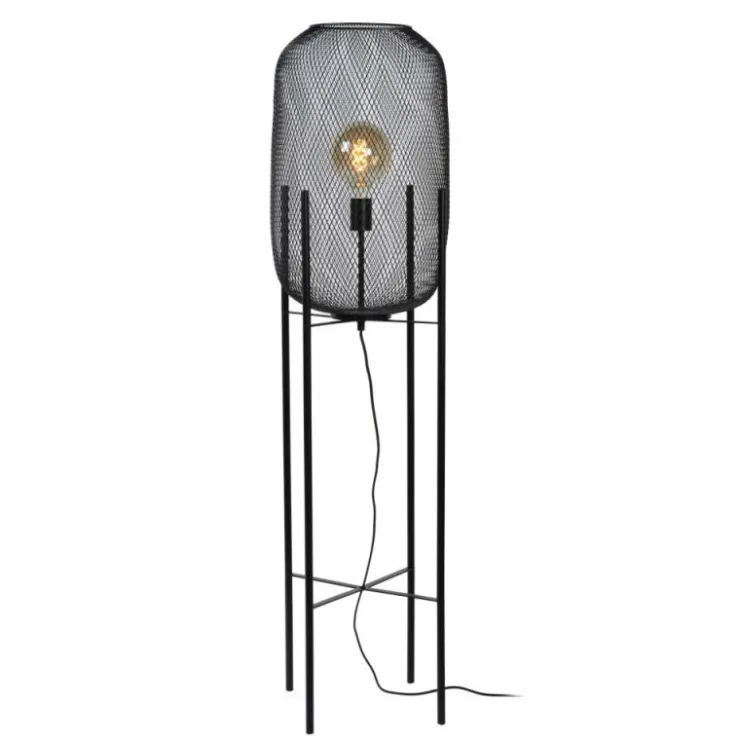 Luminaires Lucide Lampadaires Et Lampes Sur Pied|Lampadaire Lucide MESH Noir, 1 lumière