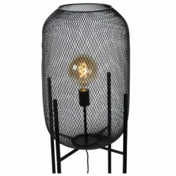Luminaires Lucide Lampadaires Et Lampes Sur Pied|Lampadaire Lucide MESH Noir, 1 lumière