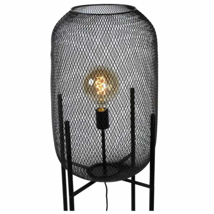Luminaires Lucide Lampadaires Et Lampes Sur Pied|Lampadaire Lucide MESH Noir, 1 lumière