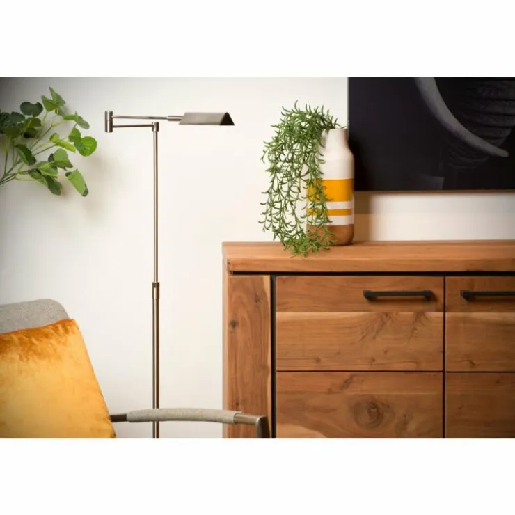 Luminaires Lucide Lampadaires Et Lampes Sur Pied|Lampadaire Lucide NUVOLA LED Chrome, 1 lumière