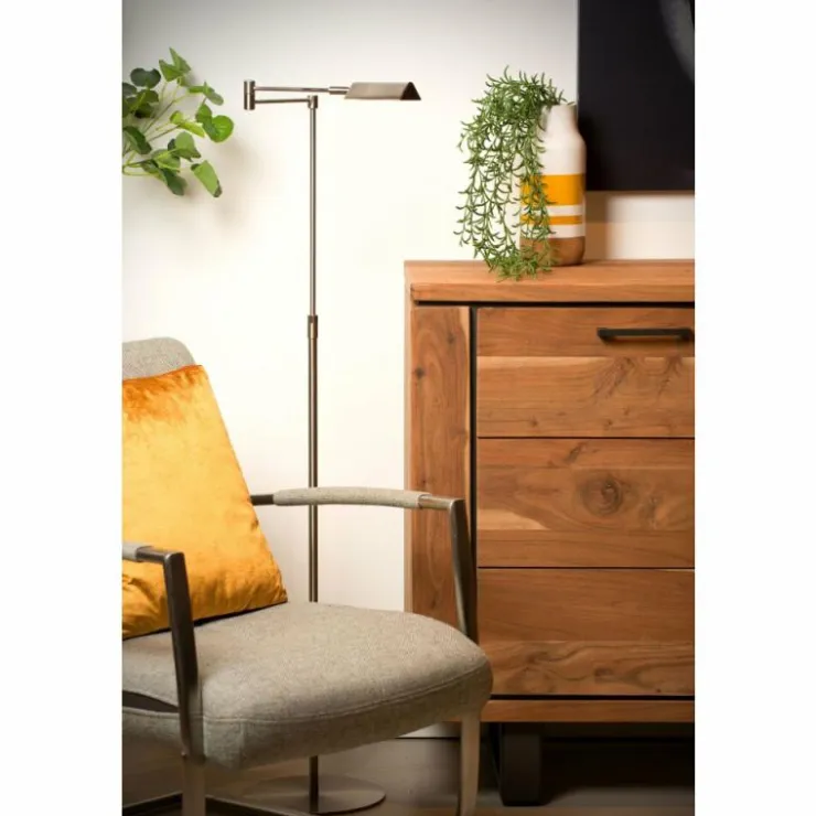 Luminaires Lucide Lampadaires Et Lampes Sur Pied|Lampadaire Lucide NUVOLA LED Chrome, 1 lumière
