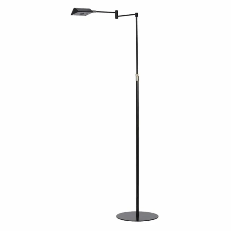 Luminaires Lucide Lampadaires Et Lampes Sur Pied|Lampadaire Lucide NUVOLA LED Noir, 1 lumière