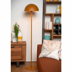 Luminaires Lucide Lampadaires Et Lampes Sur Pied|Lampadaire Lucide SIEMON Jaune, 1 lumière