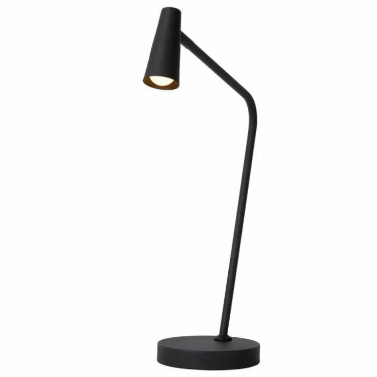 Luminaires Lucide Lampadaires Et Lampes Sur Pied|Lampadaire Lucide STIRLING LED Noir, 1 lumière