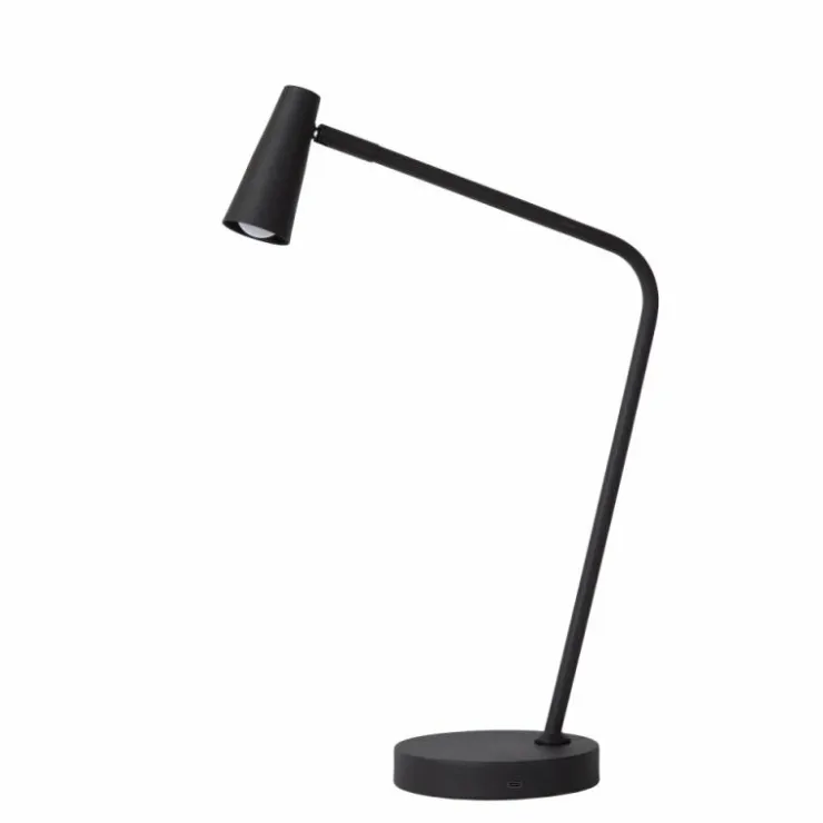 Luminaires Lucide Lampadaires Et Lampes Sur Pied|Lampadaire Lucide STIRLING LED Noir, 1 lumière