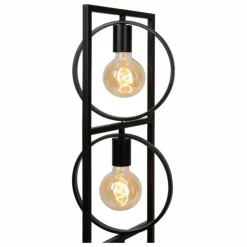 Luminaires Lucide Lampadaires Et Lampes Sur Pied|Lampadaire Lucide SUUS Noir, 3 lumières