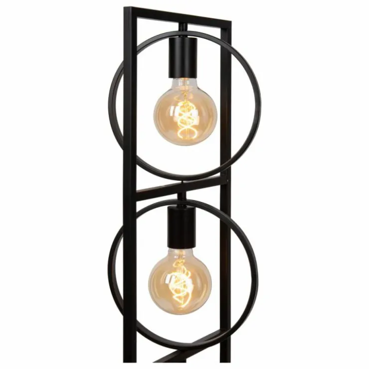 Luminaires Lucide Lampadaires Et Lampes Sur Pied|Lampadaire Lucide SUUS Noir, 3 lumières