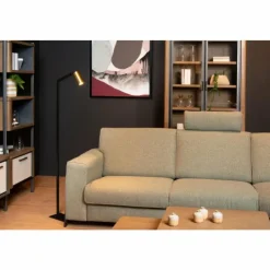 Luminaires Lucide Lampadaires Et Lampes Sur Pied|Lampadaire Lucide SYBIL Noir, 1 lumière