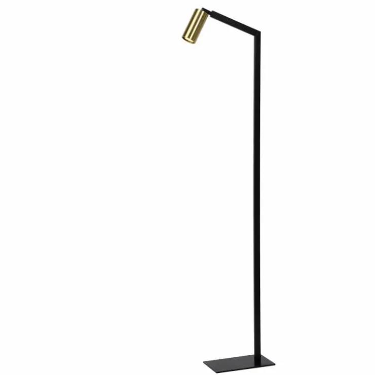 Luminaires Lucide Lampadaires Et Lampes Sur Pied|Lampadaire Lucide SYBIL Noir, 1 lumière
