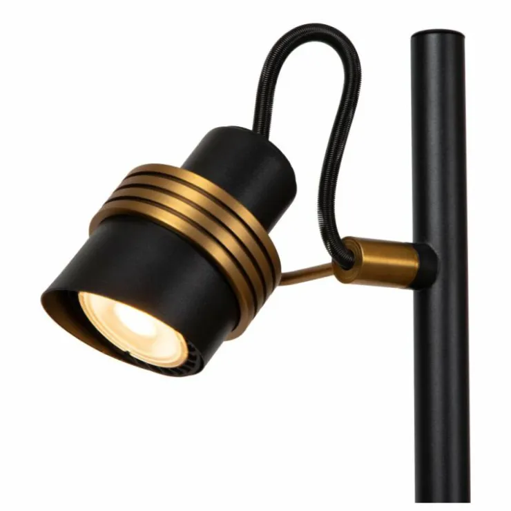 Luminaires Lucide Lampadaires Et Lampes Sur Pied|Lampadaire Lucide TUNDRAN Noir, 3 lumières