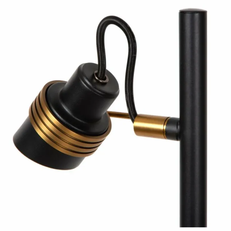 Luminaires Lucide Lampadaires Et Lampes Sur Pied|Lampadaire Lucide TUNDRAN Noir, 3 lumières