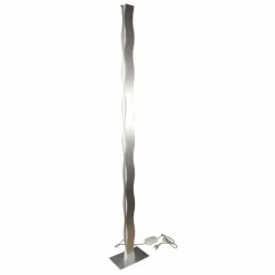 Luminaires Lutec Lampadaires Et Lampes Sur Pied|Lampadaire Lutec WAVE Nickel mat, 3 lumières