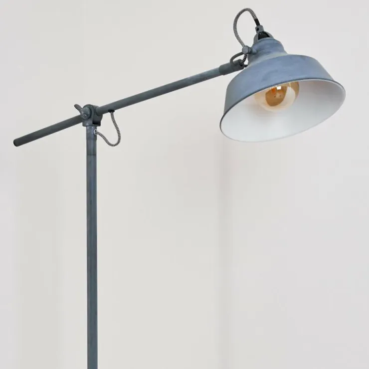 hofstein Lampadaires Et Lampes Sur Pied|Lampadaire Luven Gris, 1 lumière
