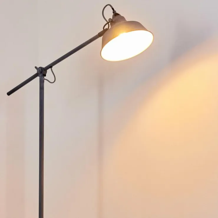 hofstein Lampadaires Et Lampes Sur Pied|Lampadaire Luven Gris, 1 lumière